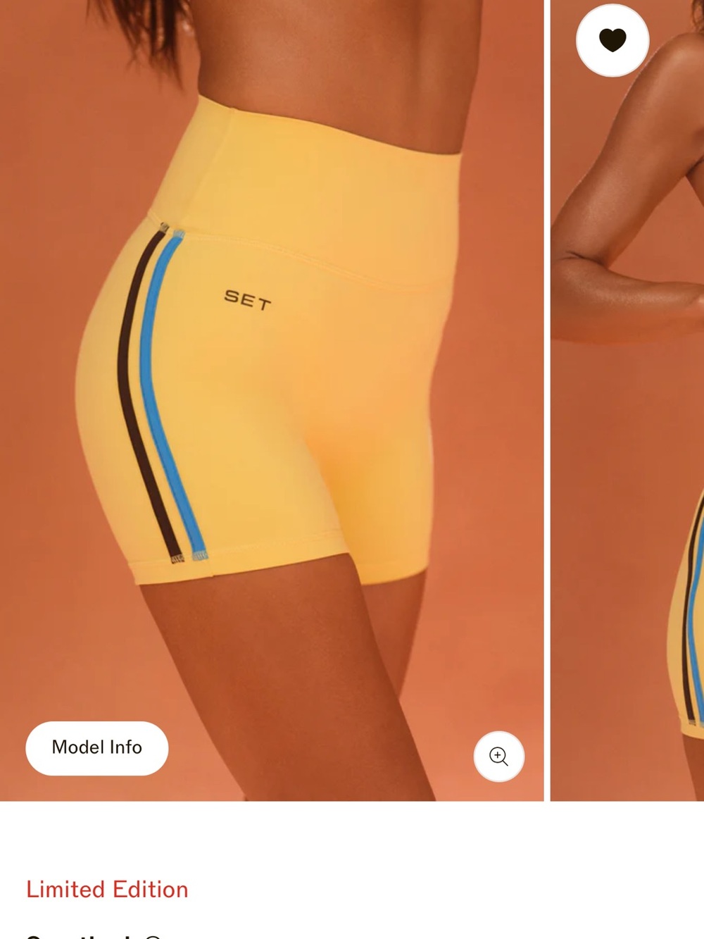 SET Active Lisbon Sporty Duo Shorts - BRAND NEW WITH TAG